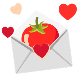 tomato and love letter