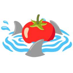 tomato and shark