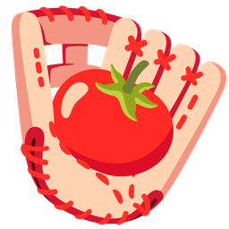 tomato and softball