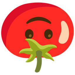 Tomato and Upside-down face