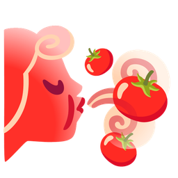 tomato and wind face