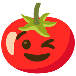 Tomato and Winking face