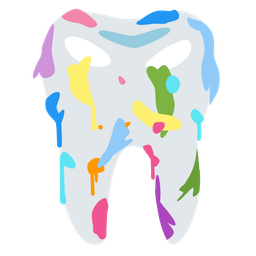 tooth and artist palette