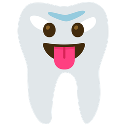 Tooth and Face with tongue
