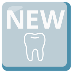 tooth and NEW button