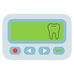 tooth and pager