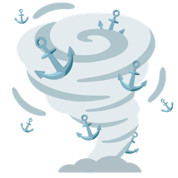 tornado and anchor