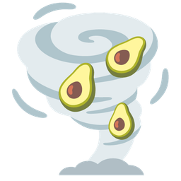 tornado and avocado