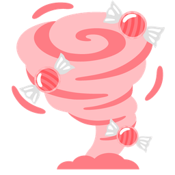 tornado and candy