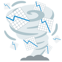 tornado and chart decreasing