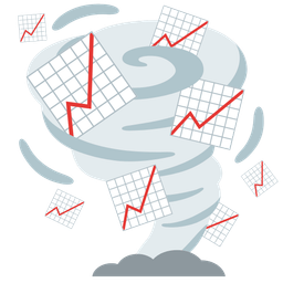 tornado and chart increasing