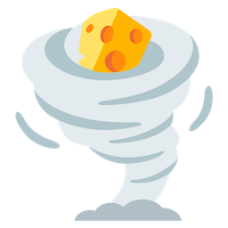 tornado and cheese wedge