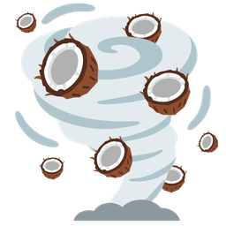 tornado and coconut