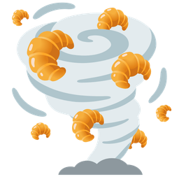 tornado and croissant
