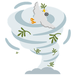 tornado and dove