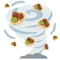 tornado and falafel