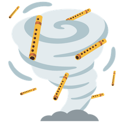 tornado and flute