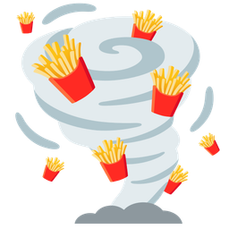 tornado and french fries