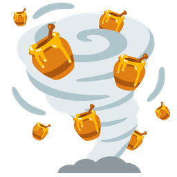 tornado and honey pot