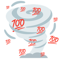 tornado and hundred points