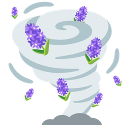 tornado and hyacinth