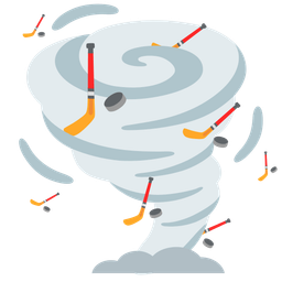 tornado and ice hockey