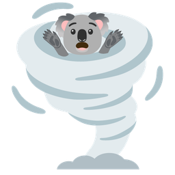tornado and koala