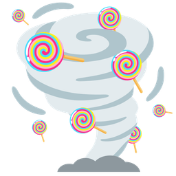 tornado and lollipop