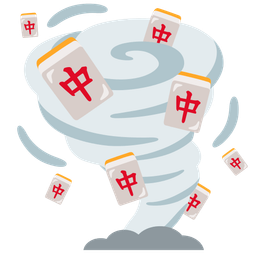 tornado and mahjong red dragon