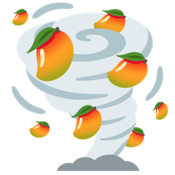 tornado and mango