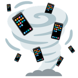 tornado and mobile phone