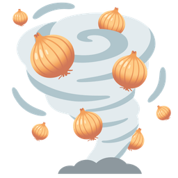 tornado and onion
