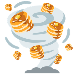 tornado and pancakes