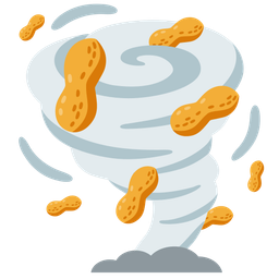 tornado and peanuts