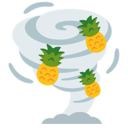 tornado and pineapple
