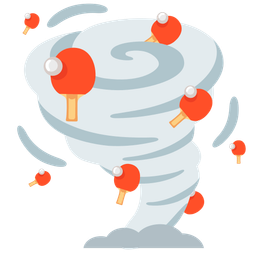 tornado and ping pong