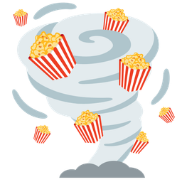 tornado and popcorn