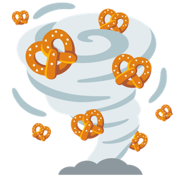 tornado and pretzel