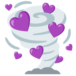 tornado and purple heart