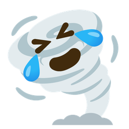 Tornado and Rolling on the floor laughing