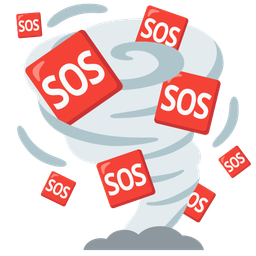 tornado and SOS button