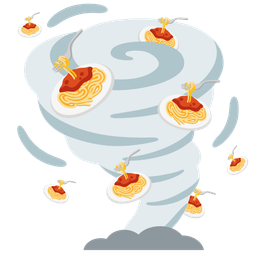 tornado and spaghetti