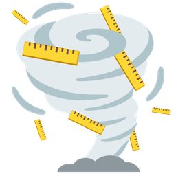 tornado and straight ruler