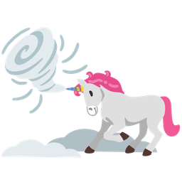 tornado and unicorn