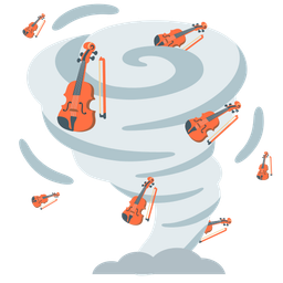 tornado and violin