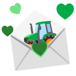 tractor and love letter