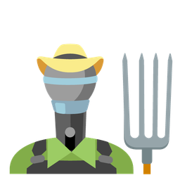 tractor and microphone