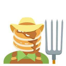 tractor and pancakes