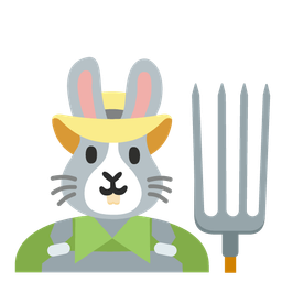 tractor and rabbit face