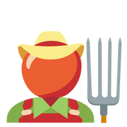 tractor and red apple